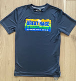 Men's Lead Gray Great Race Running Top (2023)