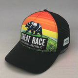 Great Race California Bear Technical Trucker Hat