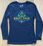 Women's Long Sleeve Navy Great Race Running Top (2022)