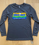 Women's Long Sleeve Lead Gray Great Race Running Top (2023)