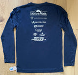 Men's Premium Navy Long Sleeve Great Race Running Top (2024)