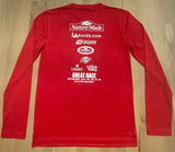 Men's Premium Red Long Sleeve Great Race Running Top (2025)