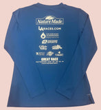 Great Race Women’s Long Sleeve Running Shirt - Royal Blue