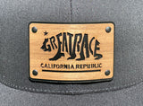 Great Race Premium Walnut Wood Trucker Hat