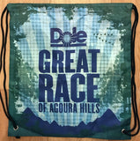 Great Race Drawstring Backpack - Mountain scene